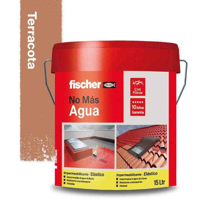 Impermeabilizante "No Más Agua" de Caucho Elástico con Fibras - fischer Shop