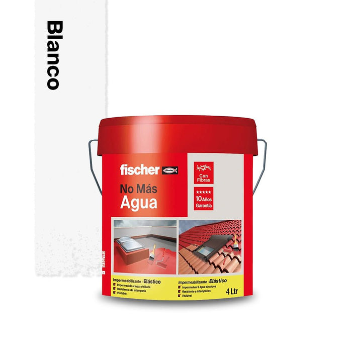 Impermeabilizante "No Más Agua" de Caucho Elástico con Fibras - fischer Shop