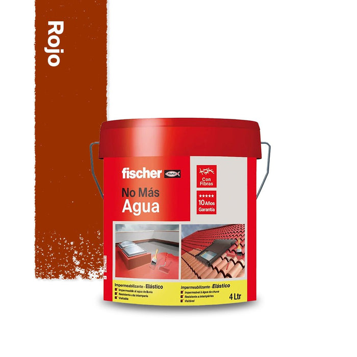 Impermeabilizante "No Más Agua" de Caucho Elástico con Fibras - fischer Shop