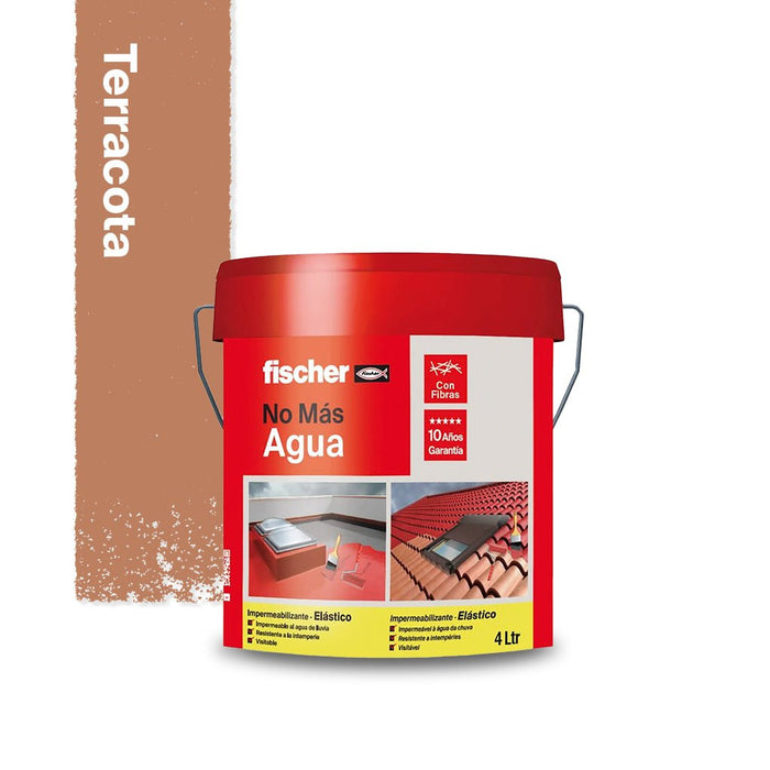 Impermeabilizante "No Más Agua" de Caucho Elástico con Fibras - fischer Shop