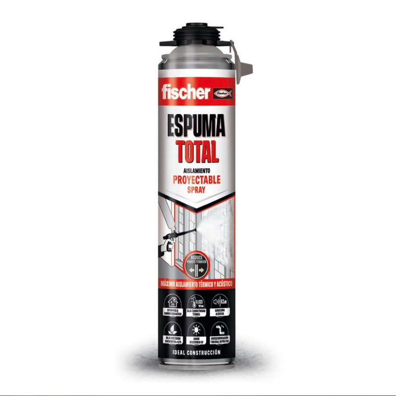 Espuma Total Proyectable fischer | Solución Profesional para Aislamiento y Sellado - fischer Shop