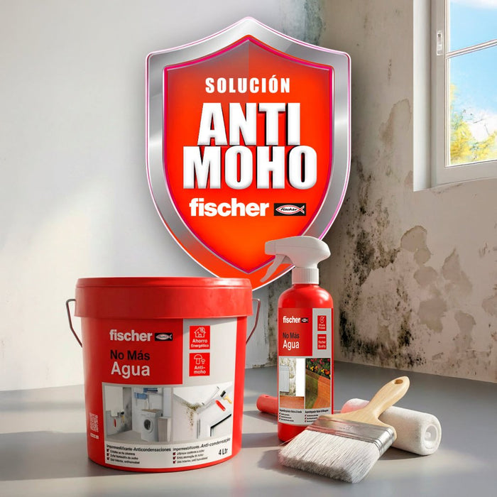 Kit Antimoho: Limpiador + Pintura Anticondensación | Solución Definitiva - fischer Shop