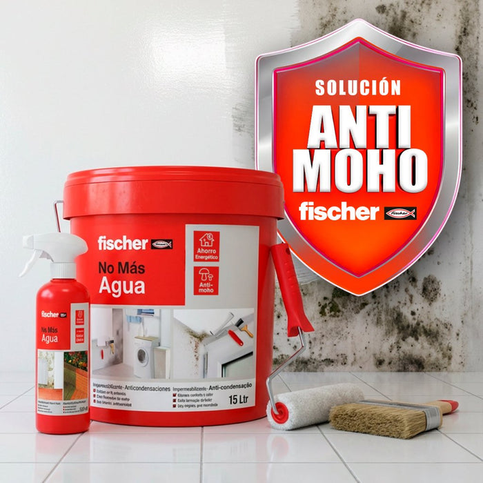 Kit Antimoho: Limpiador + Pintura Anticondensación | Solución Definitiva - fischer Shop