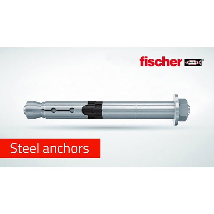 Anclaje metálico FH II M12 SK fischer – Fijación de alto rendimiento en hormigón 20 uds - fischer Shop