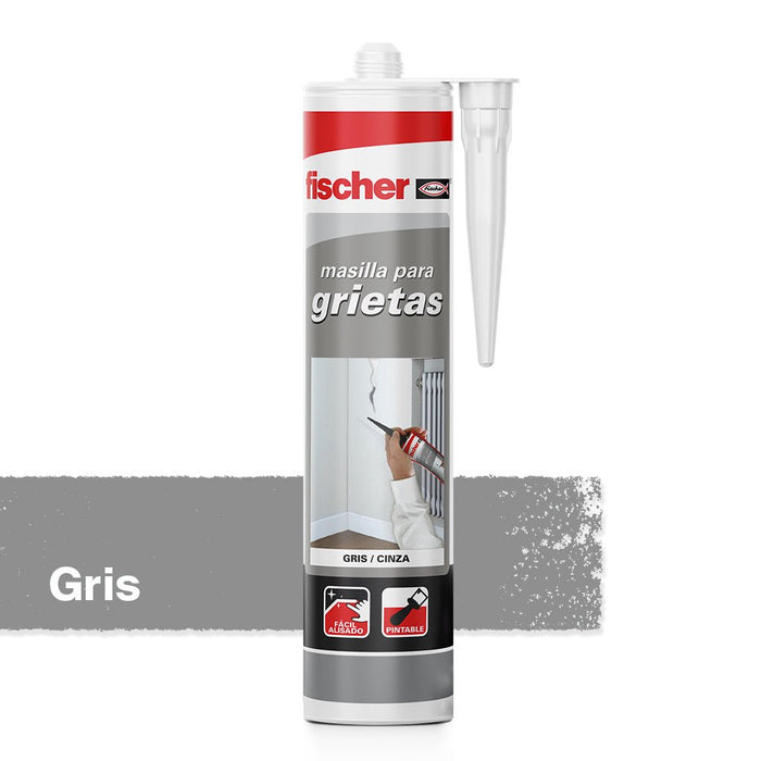 Masilla para pared, especial grietas (300 ml) - fischer Shop