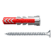 Taco Duopower 5x25 Con Tornillo| Fijación Inteligente y Resistente - fischer Shop 
