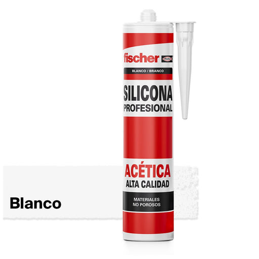 Silicona Acética Profesional 300 ml - fischer Shop