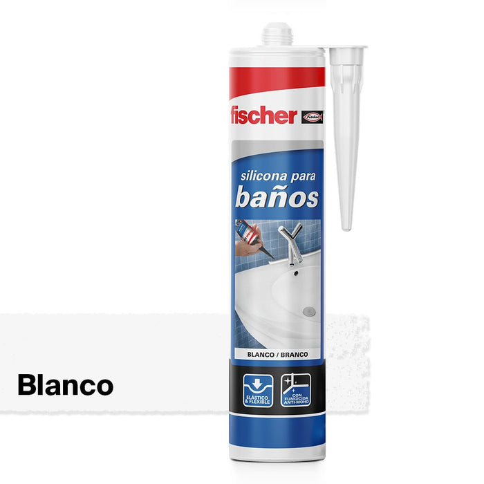 Silicona Baños 300 ml - fischer Shop