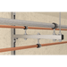 Abrazadera isofónica FRS - L Universal fischer | Fijación rápida y segura para tuberías - fischer Shop