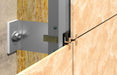 Grapa ATK INICIAL 100 KL 8 mm fischer | Fijación visible fachada ventilada - fischer Shop