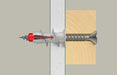 Taco Pladur DuoBlade Con Tornillo - fischer Shop 