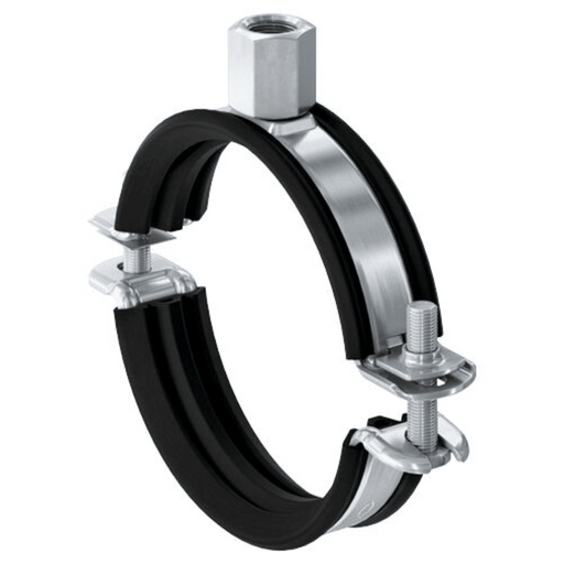 Abrazadera isofónica FRS - L Universal fischer | Fijación rápida y segura para tuberías - fischer Shop