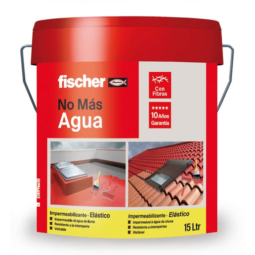 Impermeabilizante "No Más Agua" de Caucho Elástico con Fibras - fischer Shop