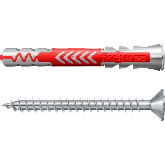 Taco Duopower 8x65 Con Tornillo | Expansión Óptima y Sujeción Segura