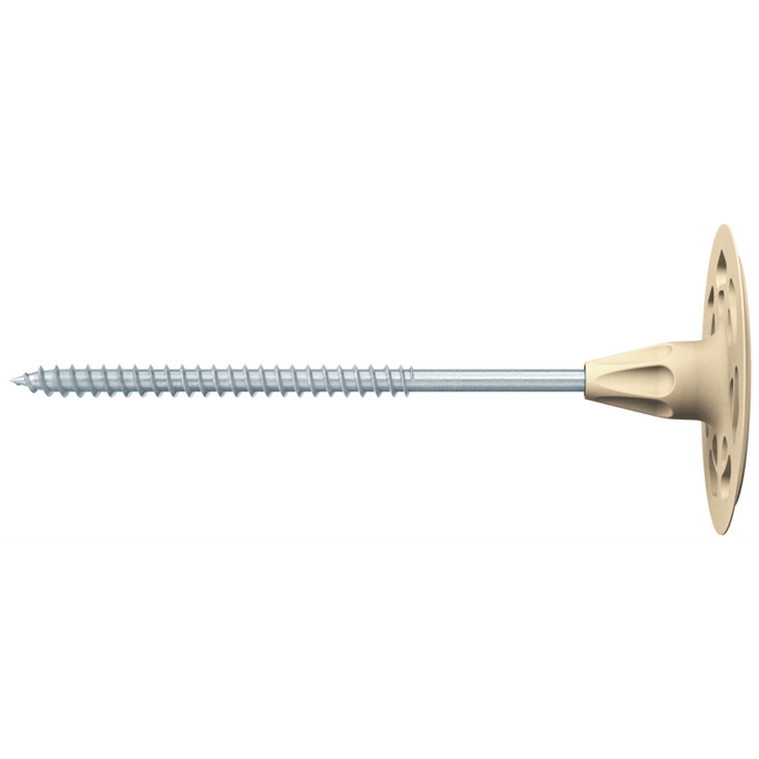 Fijación SATE madera TermoFix 6H - NT fischer | Tornillo aislamiento ETICS (100uds) - fischer Shop
