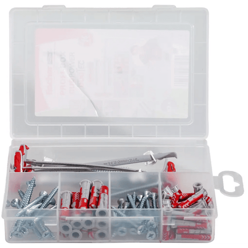 Maletin Profi - Box de surtido de tacos DuoLine con tornillos - fischer Shop