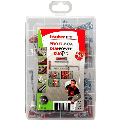 Maletin Profi - Box de surtido de tacos DuoLine con tornillos - fischer Shop