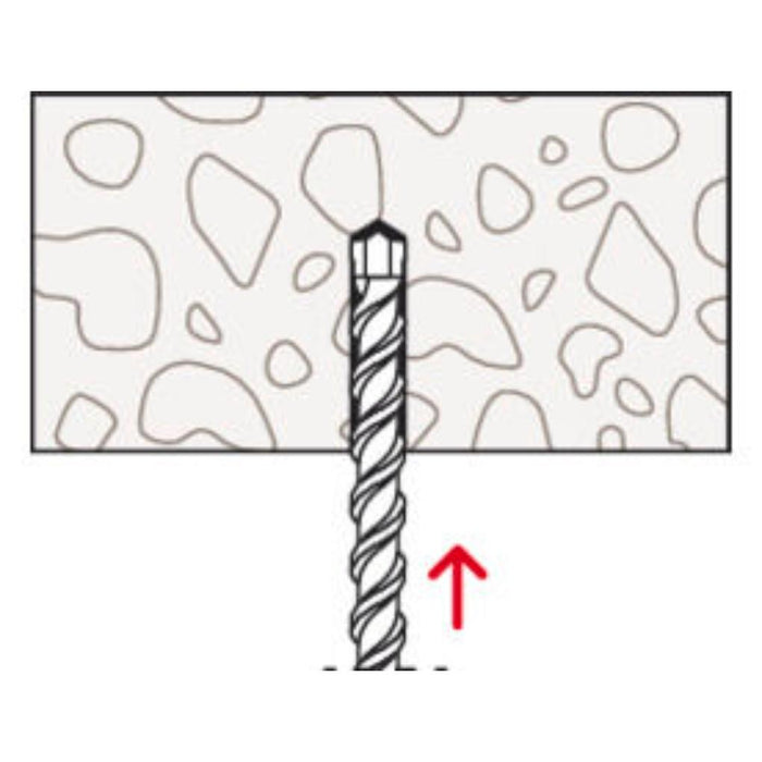 Anclaje para clavar FNA II 6x25 H fischer | Gancho para hormigón (50 uds)