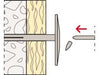 Soporte para Material Aislante con Clavo de Plástico DIPK M8 200 Unidades - fischer Shop 