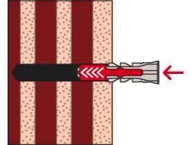 Taco Duopower 12x60 Sin Tornillo | Fijación Inteligente y Resistente - fischer - fischer Shop 