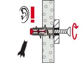 Taco Pladur DuoBlade Con Tornillo - fischer Shop 
