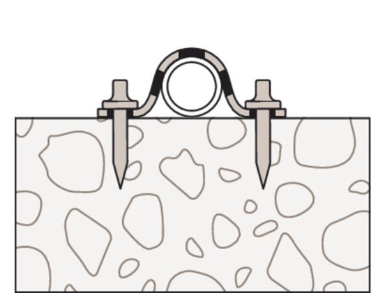 Cinta perforada LBV Fischer | Fleje zincado para tuberías - fischer Shop