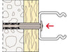 ClipFix SF plus SD fischer · anclaje y tornillo en una pieza · hasta 11 kg - fischer Shop