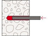 Taco Químico FIS SB 390 S - fischer Shop 