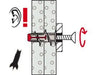 Taco Pladur DuoBlade Con Tornillo - fischer Shop 
