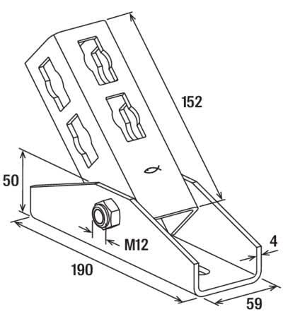 Soporte Variable PVB de fischer - fischer Shop 