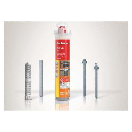 Anclaje químico fischer FIS VB 300 F · viniléster sin estireno · sustituye al FIS P Plus - fischer Shop