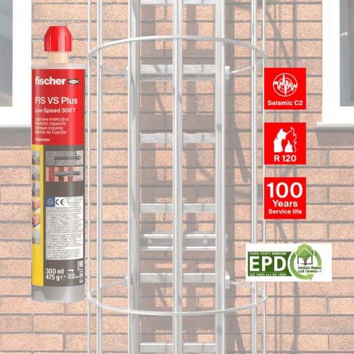 Anclaje químico Fischer FIS VS Plus 300 T – 300 ml - fischer Shop