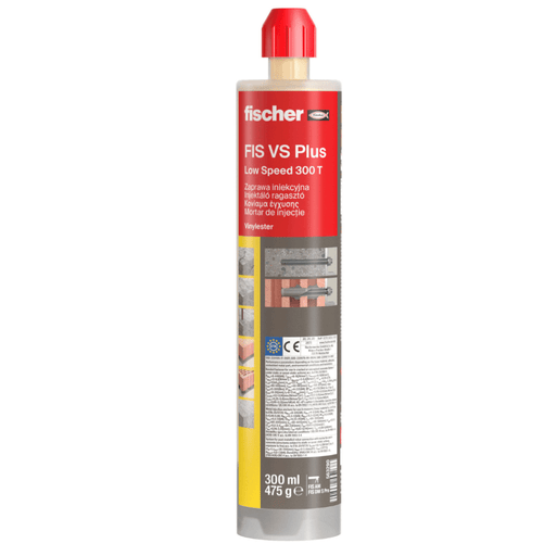 Anclaje químico Fischer FIS VS Plus 300 T – 300 ml - fischer Shop