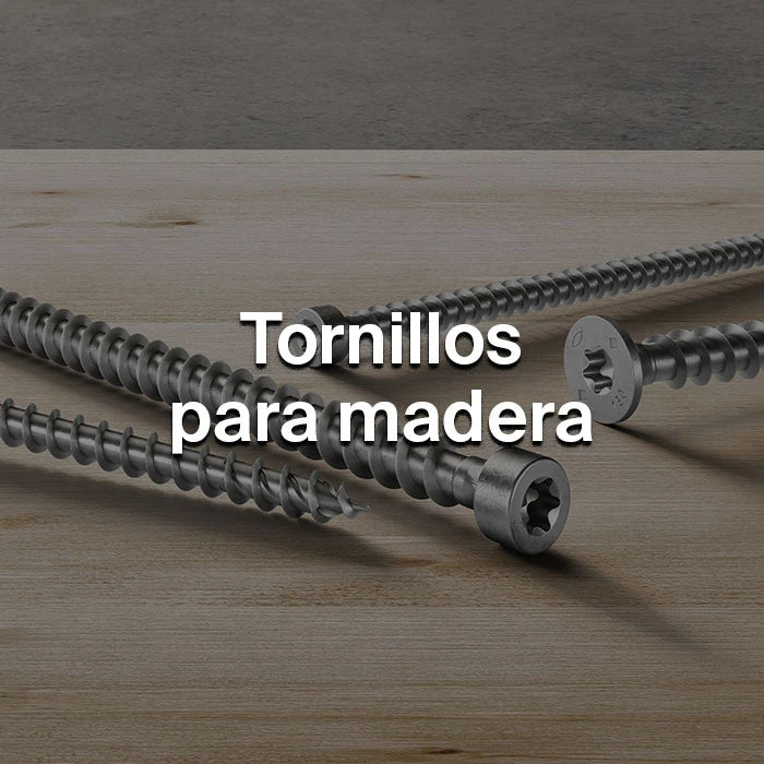 Tornillos para madera