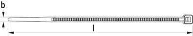 Brida de nylon fischer  UBN 4,8x370 Negra - 100B (Pack 100 unidades) - fischer Shop 