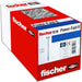 Tornillo PowerFast II FPF II PZF con cabeza redonda, engarce PZ, rosca total y cincado (Pack 100 unidades) - fischer