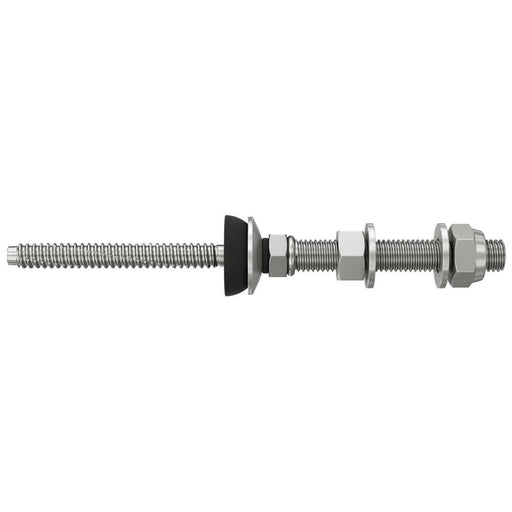 Varilla roscada para metal STSI 10X181mm inoxidable A2 (caja 10 uds) - fischer Shop 