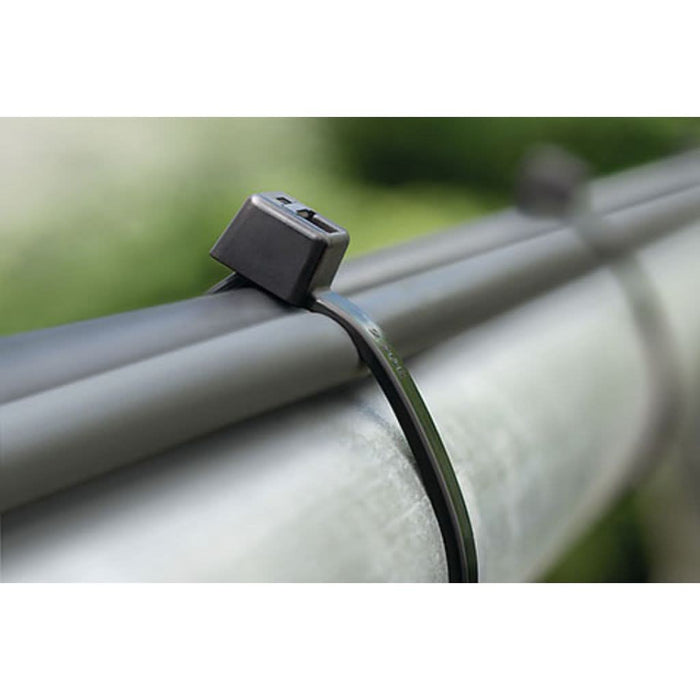 Brida de nylon fischer  UBN 4,6x200 Negra - 100B (Pack 100 unidades) - fischer Shop 